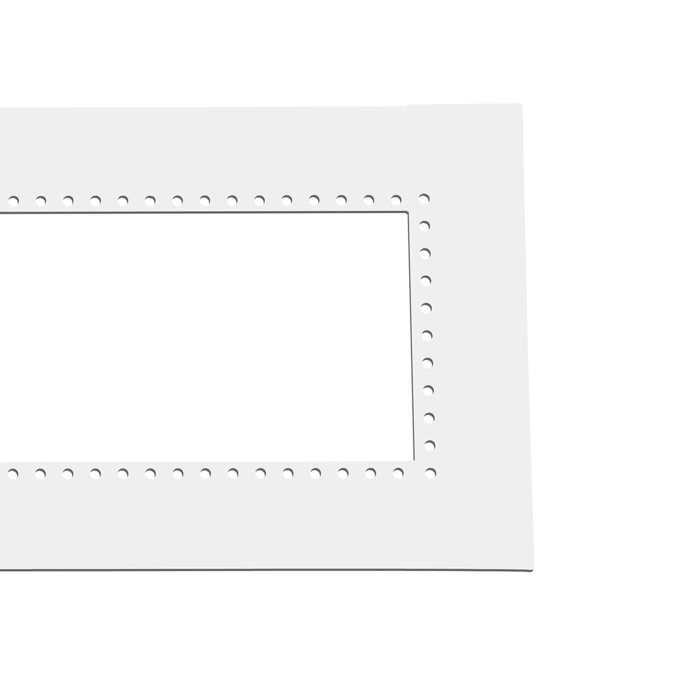Eurofase EF39FMPFW White Eurofase Ef39fmpfw 304 Stainless Steel Flush Mount Kit For 39 Inch Patio Heaters Image 1