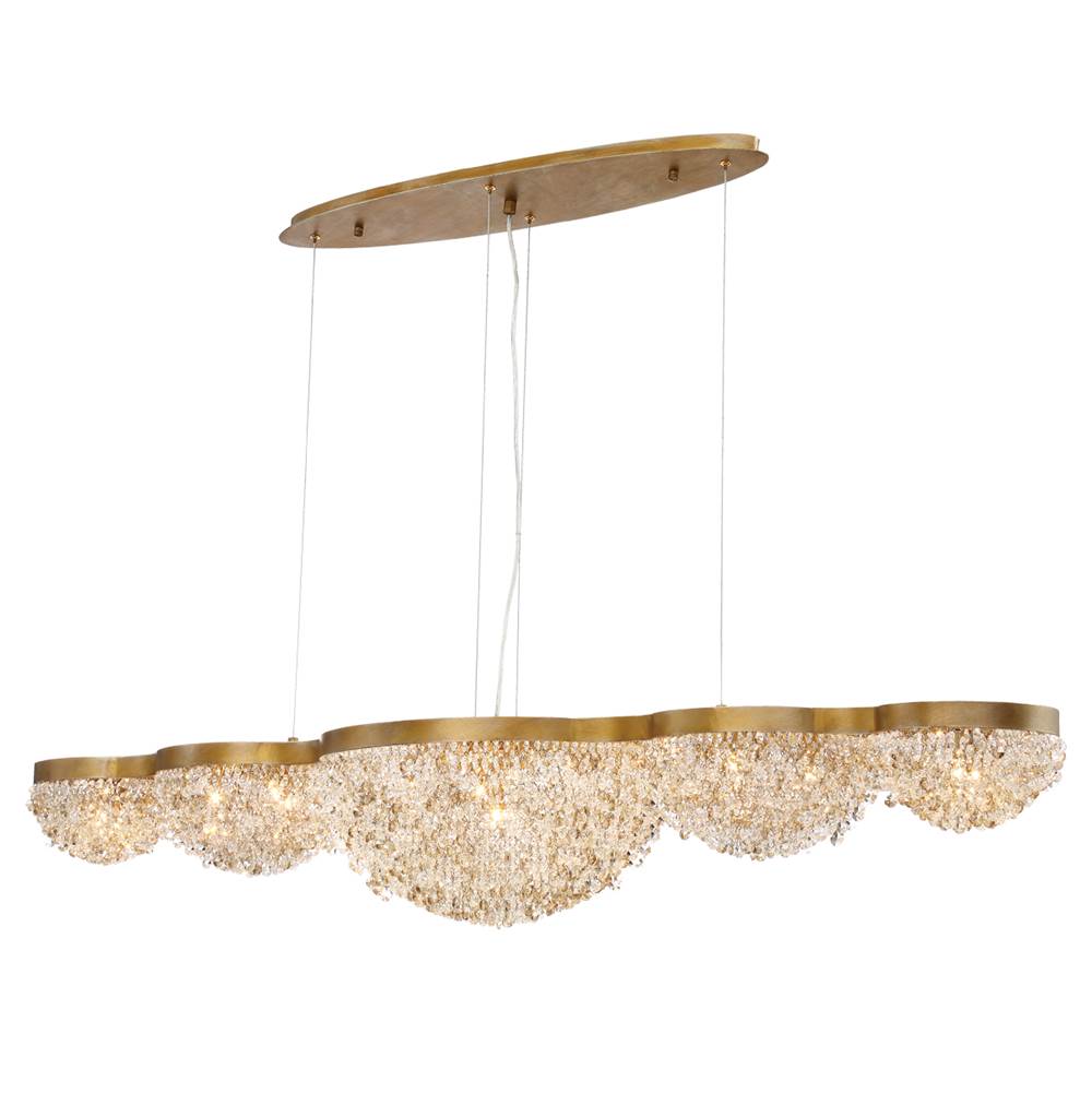 Eurofase Mondo, Chandelier , 15-light, 10'', Gold