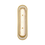 Eurofase 49172-010 Gold Tramore, Wall Sconce, 22'', Gold, Silver Glass Image 3