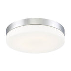 Eurofase Koss,1lt Led Flushmnt,lrg,chr