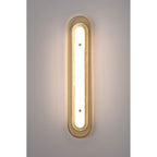 Eurofase 49174-014 Gold Tramore, Wall Sconce, 30'', Gold, Silver Glass Image 8