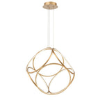 Eurofase 37102-020 Brushed Gold Glenview, Pendant , 24'', Brushed Gold Image 1
