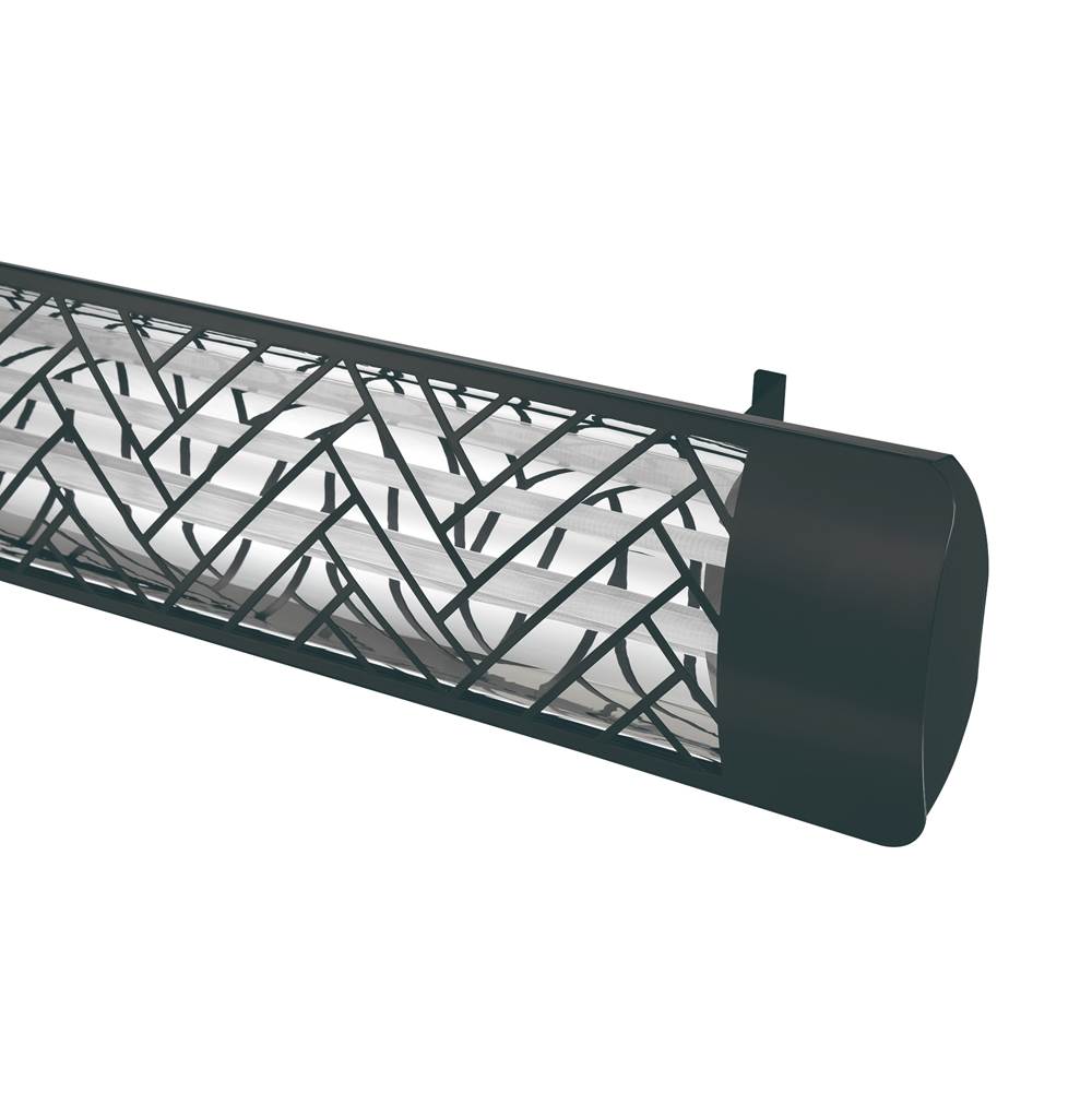 Eurofase EF60240B1 Black Eurofase Ef60240b1 Dual Element 61 Inch 6000 Watt Electric Patio Heater Image 4