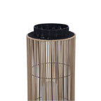 Eurofase 46630-018 Matte Black Aden, Outdoor, 46'', Matte Black, Brown Rope Image 4