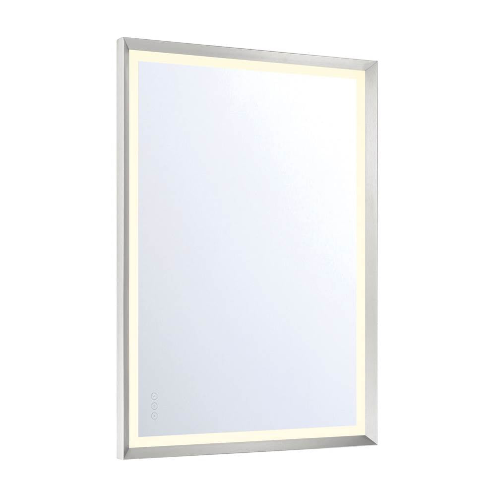 Eurofase 48975-025 Brushed Silver Artell, Mirror , 30'' X 42'', Brushed Silver Image 2