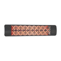 Eurofase EF40240B2 Black Eurofase Ef40240b2 Dual Element 39 Inch 4000 Watt Electric Patio Heater Image 1