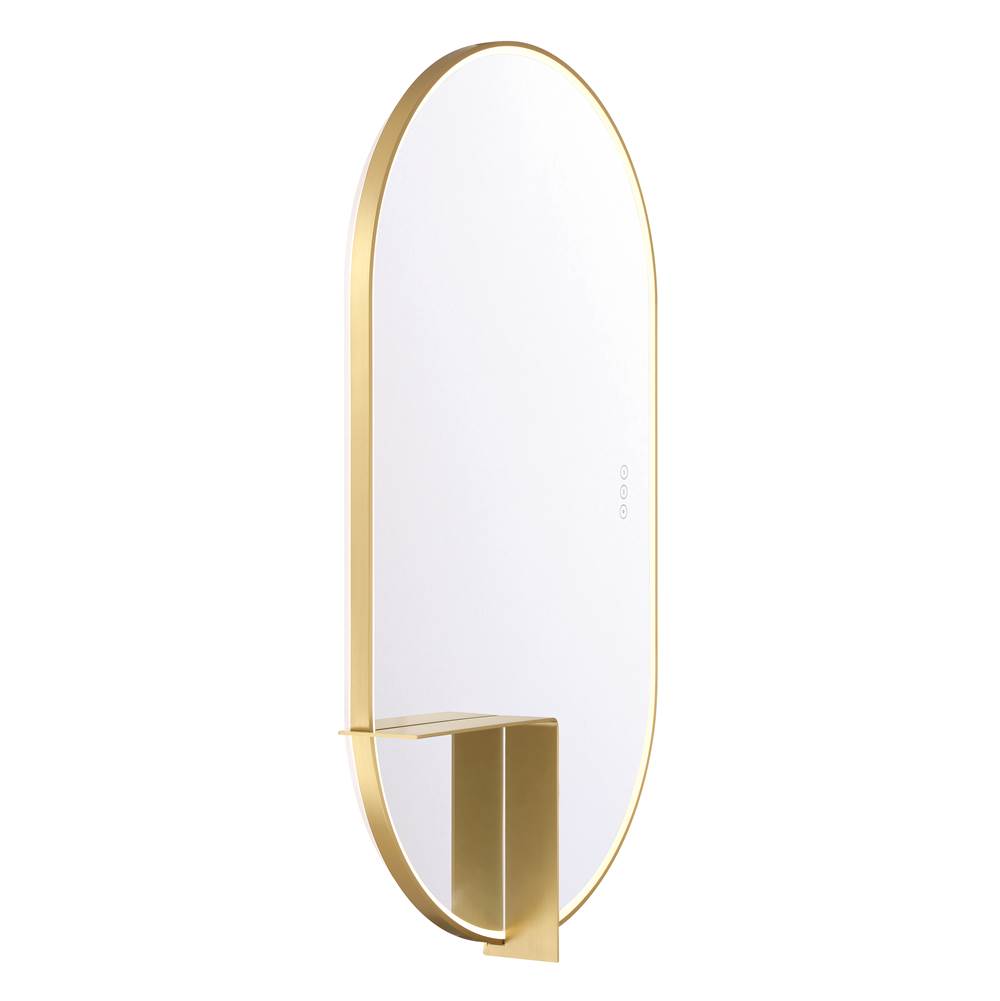 Eurofase 48521-017 Gold Linden, Mirror , 24'' X 42'', Gold Image 3