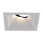 Eurofase Oscar Medium 26w Square White Trim White Baffle Gimbal Wide 3000k Clear Lens