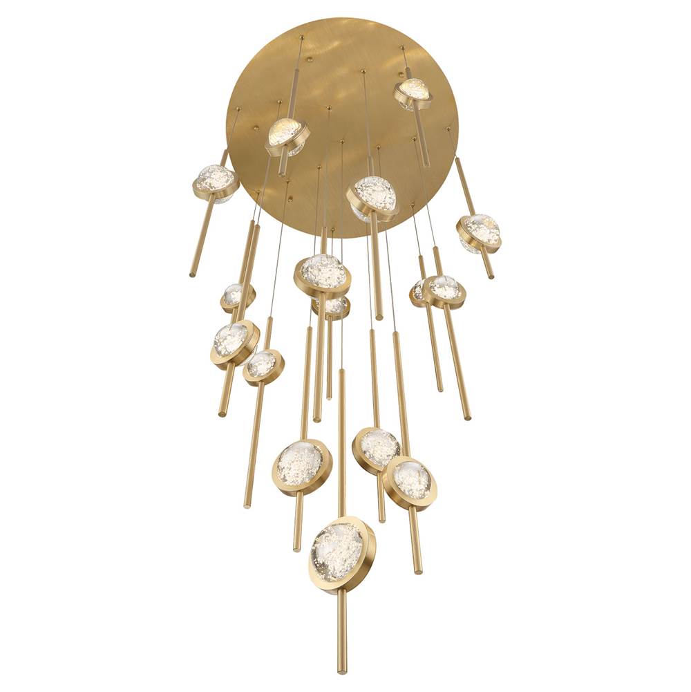 Eurofase 39465-023 Gold Barletta, Chandelier , 16-light, 32'', Gold Image 4