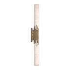 Eurofase 49035-018 Antique Brass Venna, Wall Sconce , 28'', Antique Brass, Alabaster Image 4