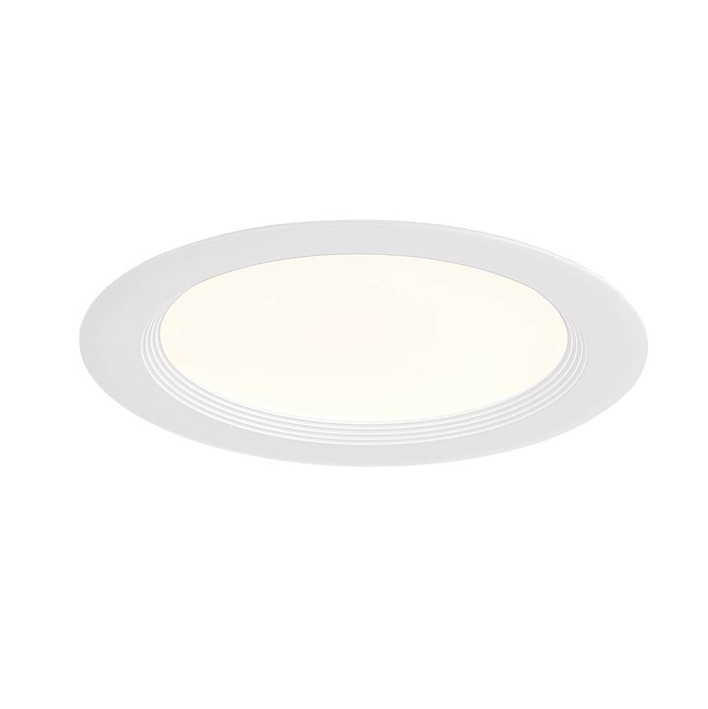 Eurofase 45377-013 White Midway 6'' Slim 12w 1 Light Round Trim 5cct White Image 1