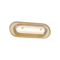 Eurofase 49170-016 Gold Tramore, Wall Sconce, 16'', Gold, Silver Glass Image 1