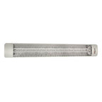 Eurofase EF60277S3 Stainless Steel Eurofase Ef60277s3 Dual Element 61 Inch 6000 Watt Electric Patio Heater Image 3