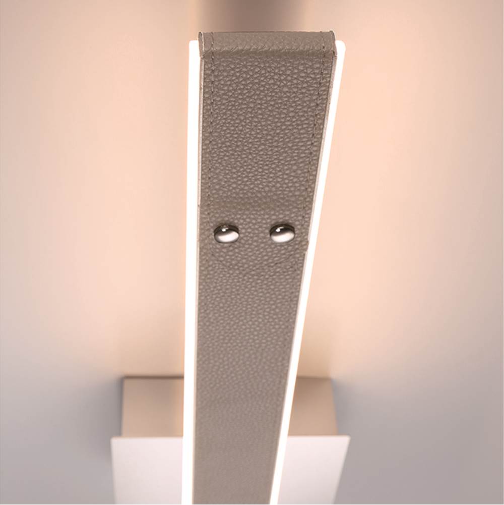 Eurofase 43892-037 Matte Grey Verdura, Wall Sconce, 16'', Matte Grey, White Acrylic Image 3