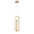 Eurofase Demark, Pendant , 22'', Matte Gold