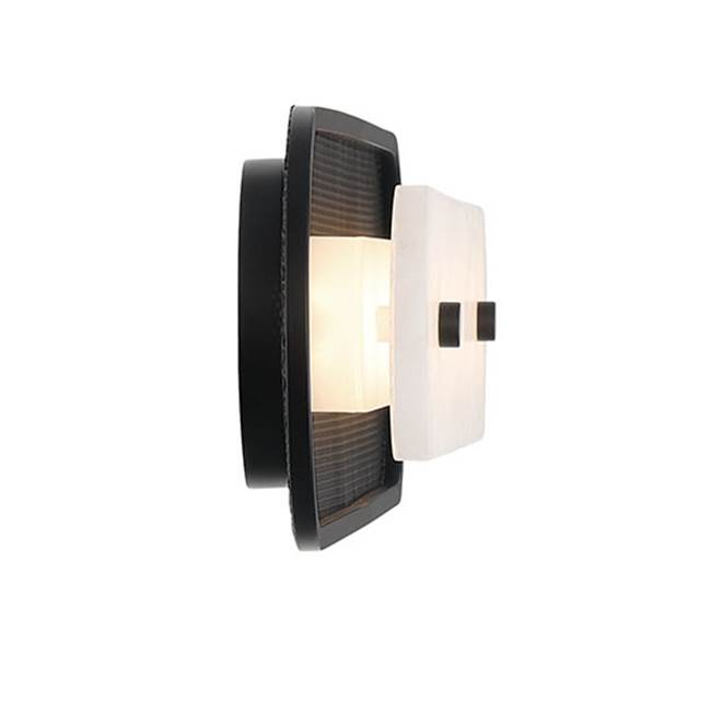 Eurofase 49444-025 Matte Black Tramore, Wall Sconce , 30'', Matte Black, Alabaster Image 3