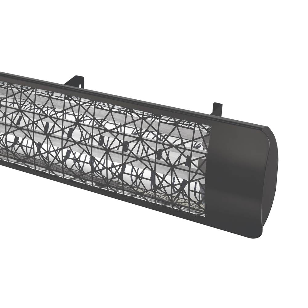 Eurofase EF40208B4 Black Eurofase Ef40208b4 Dual Element 39 Inch 4000 Watt Electric Patio Heater Image 4