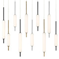 Eurofase 37235-031 Mix Cumberland, Chandelier, 12-light, 22'', Mix, White Glass Image 1