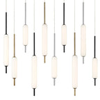 Eurofase 37235-031 Mix Cumberland, Chandelier, 12-light, 22'', Mix, White Glass Image 1