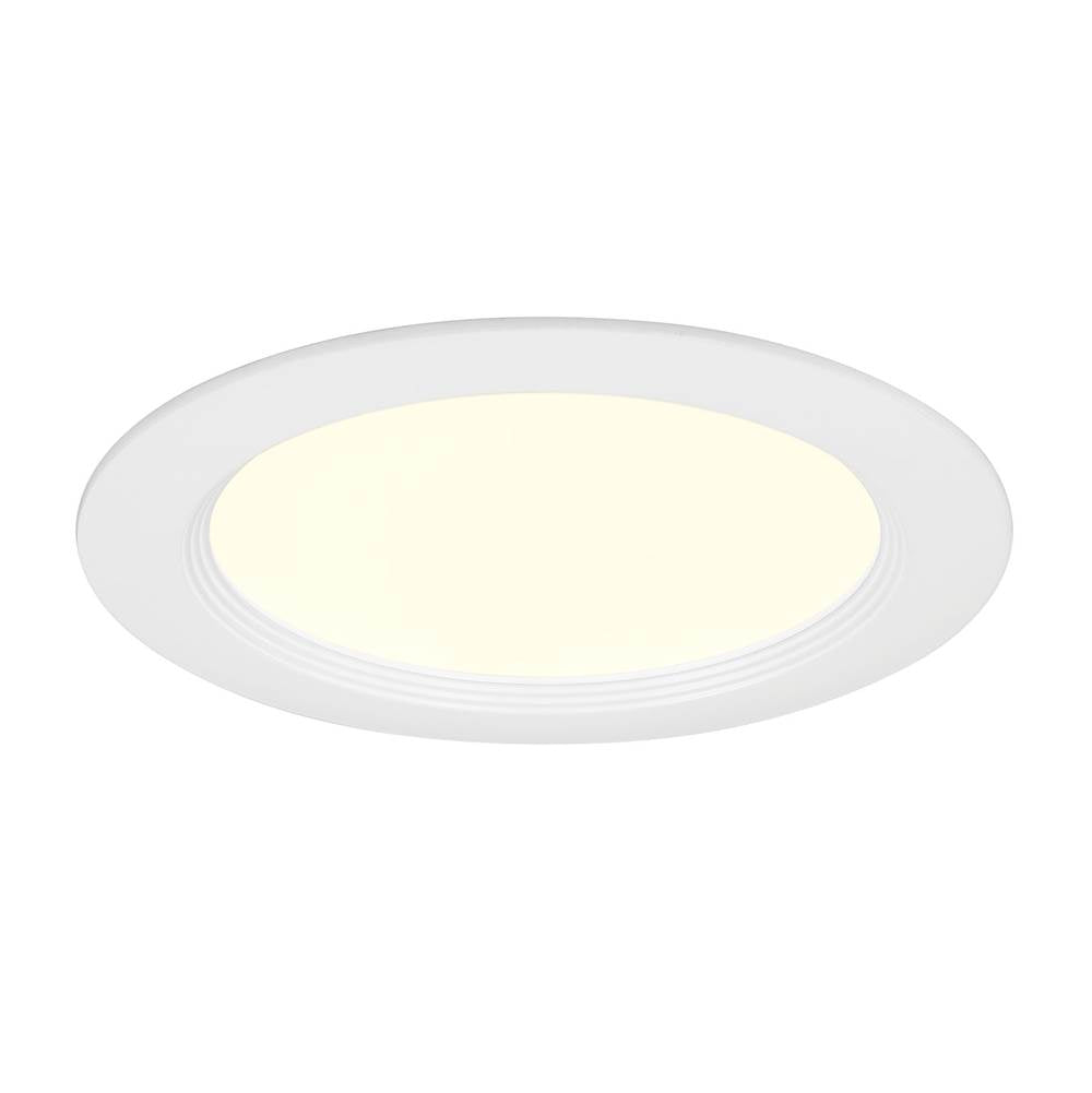 Eurofase Midway 6'' Slim 15w 1 Light Round Fire Rated Trim 5cct White