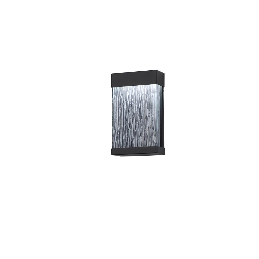 Eurofase 35891-017 Powder Coat Black Tiffany, Outdoor, 11'', Powder Coat Black, Clear Glass Image 3