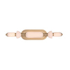 Eurofase 49017-014 Gold Lansdowne, Vanity, 22'', Gold, Opal Glass Image 2