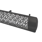 Eurofase EF40240B2 Black Eurofase Ef40240b2 Dual Element 39 Inch 4000 Watt Electric Patio Heater Image 7