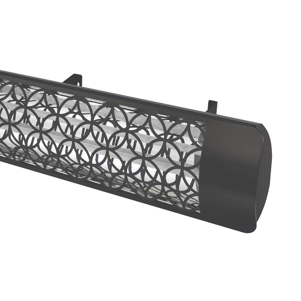 Eurofase EF40240B2 Black Eurofase Ef40240b2 Dual Element 39 Inch 4000 Watt Electric Patio Heater Image 7