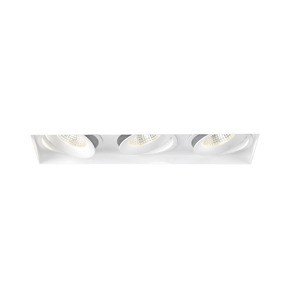 Eurofase Amigo 26w 3 Lights Trimless Gimbal 3000k White