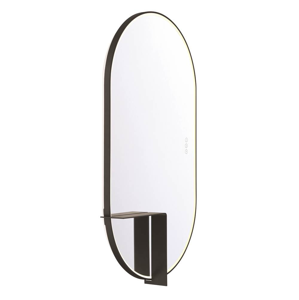Eurofase 48521-024 Matte Black Linden, Mirror , 24'' X 42'', Matte Black Image 9