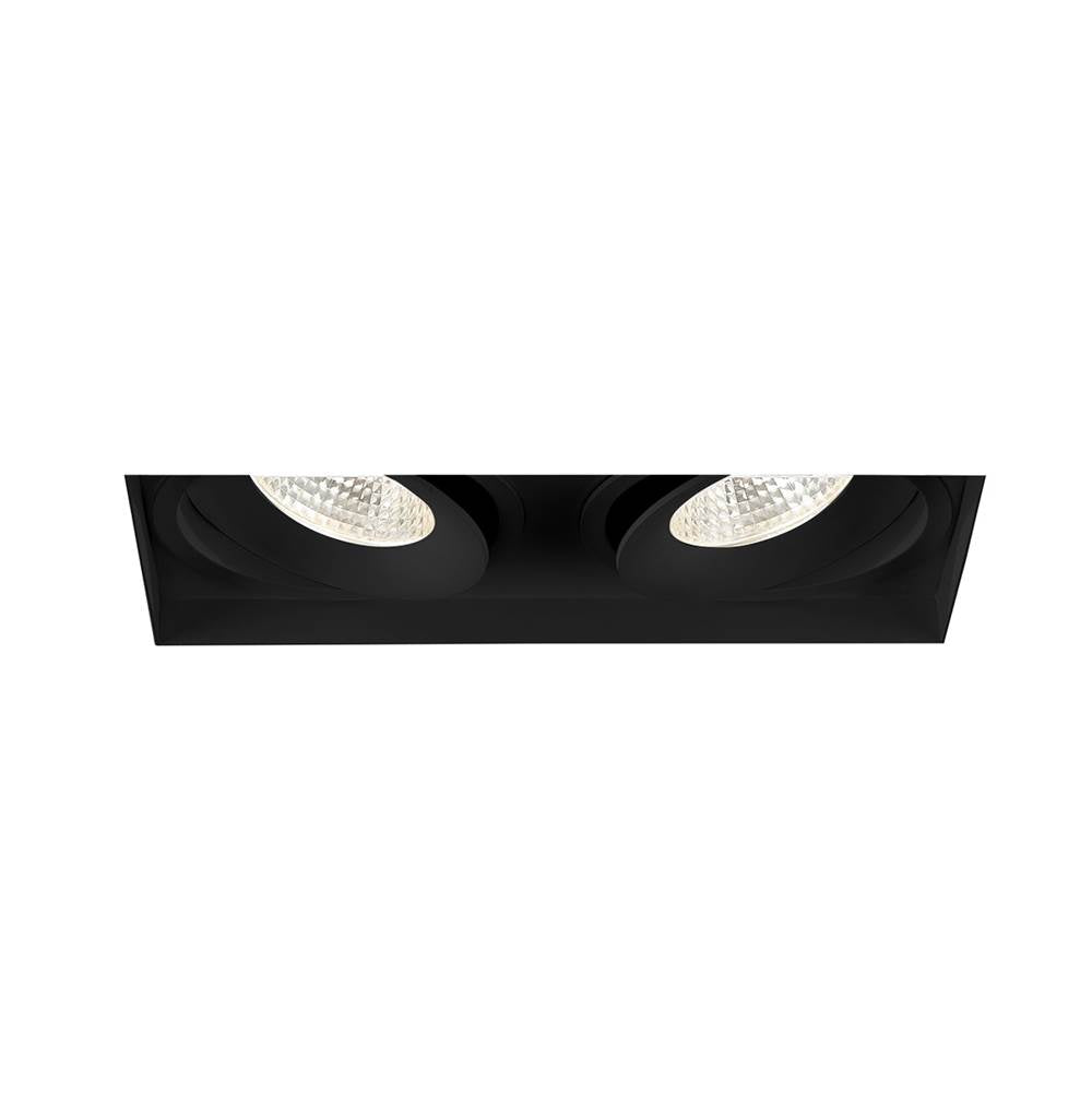 Eurofase Amigo 26w 2 Lights Trimless Gimbal 3500k Black