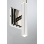 Eurofase 45636-011 Polished Nickel Benicio, Wall Sconce, 18'', Polished Nickel, Clear Glass Image 3