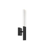 Eurofase 46426-017 Matte Black Benicio, Wall Sconce, 2-light, 18'', Matte Black, Clear Glass Image 3