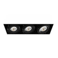 Eurofase  Multiple 15w 3 Lights Trimless 40 Degree Gimbal 3500k Black