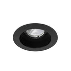 Eurofase 28719-30-028 Black Amigo 15w 1 Light Round Trim Downlight 3000k Black Image 3