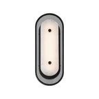 Eurofase Tramore, Wall Sconce , 16'', Matte Black, Alabaster