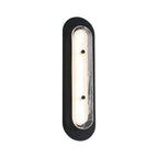 Eurofase 49173-017 Powder Coat Black Tramore, Outdoor, 22'', Powder Coat Black, Silver Glass Image 4