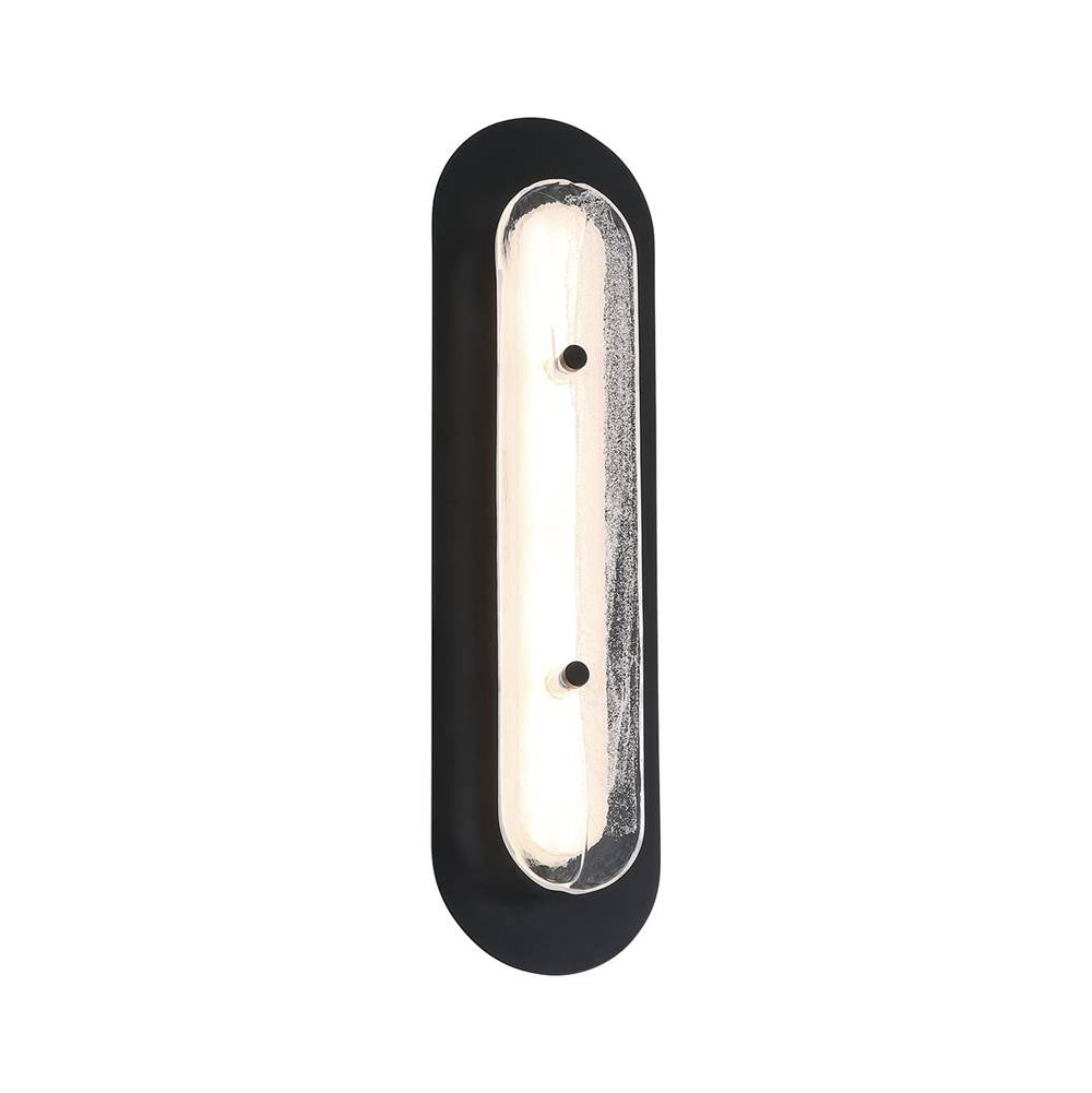 Eurofase 49173-017 Powder Coat Black Tramore, Outdoor, 22'', Powder Coat Black, Silver Glass Image 4