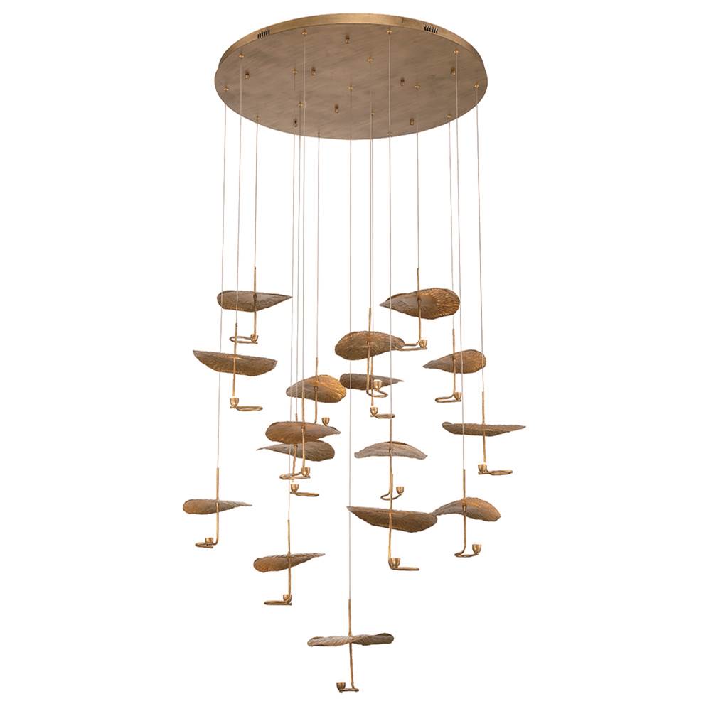 Eurofase 41907-016 Oil Rubbed Bronze Lagatto, Chandelier , 16-light, 48'', Oil Rubbed Bronze Image 3
