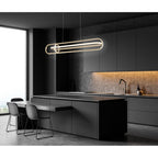 Eurofase 37039-028 Matte Gold Demark, Chandelier , 42'', Matte Gold Image 6