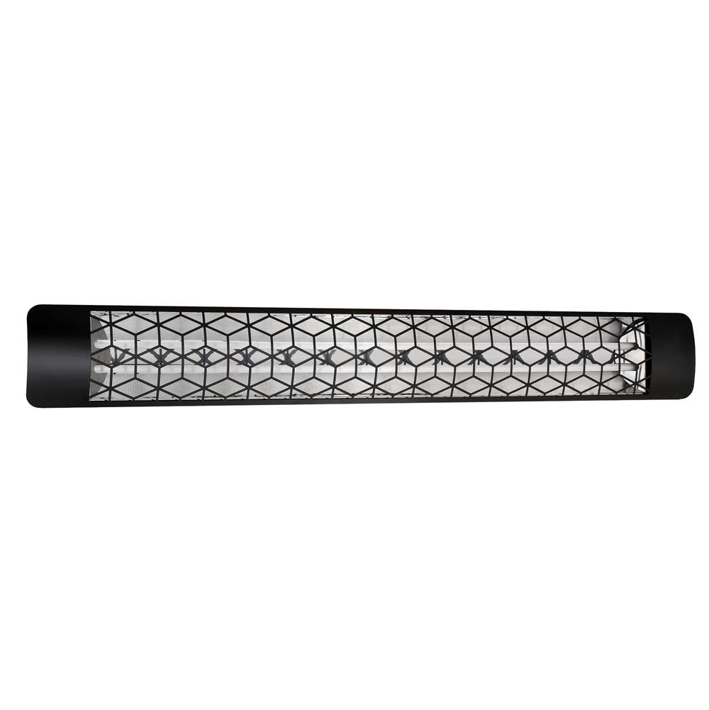 Eurofase EF60208B6 Black Eurofase Ef60208b6 Dual Element 61 Inch 6000 Watt Electric Patio Heater Image 3