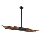 Eurofase 43866-014 Matte Black Umura, Chandelier , 2-light, 49'', Matte Black Image 4