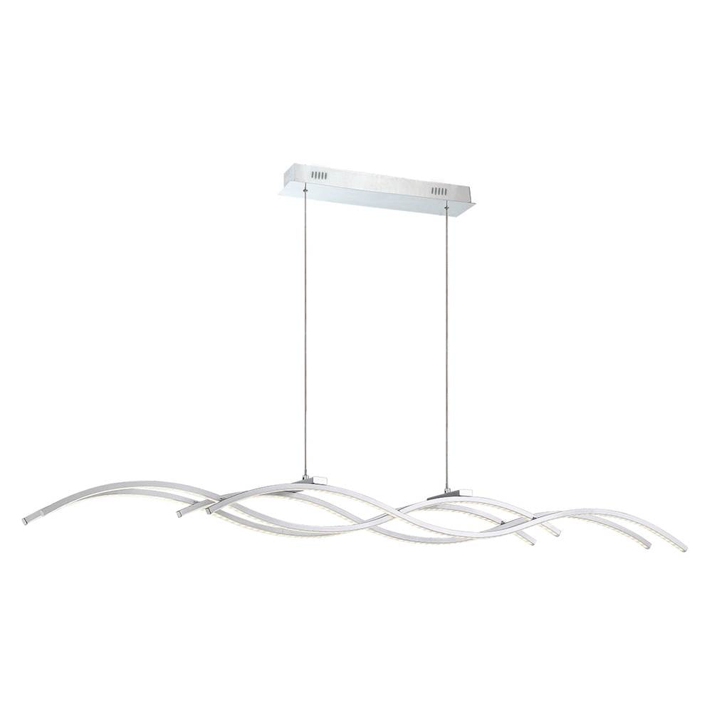 Eurofase 30042-018 Silver Plated Sly, Chandelier , 4-light, 46'', Silver Plated Image 4