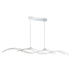 Eurofase 30042-018 Silver Plated Sly, Chandelier , 4-light, 46'', Silver Plated Image 4
