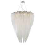 Eurofase Cohen, Chandelier, 24-light, 67'', Chrome, Mixed Glass