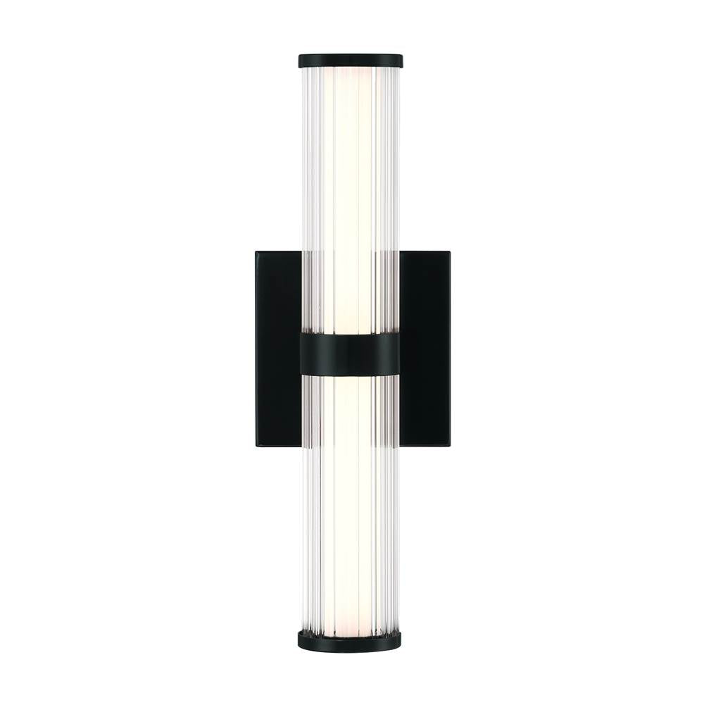 Eurofase 47123-021 Matte Black Fayton, Outdoor, 14'', Matte Black, Clear Glass Image 5