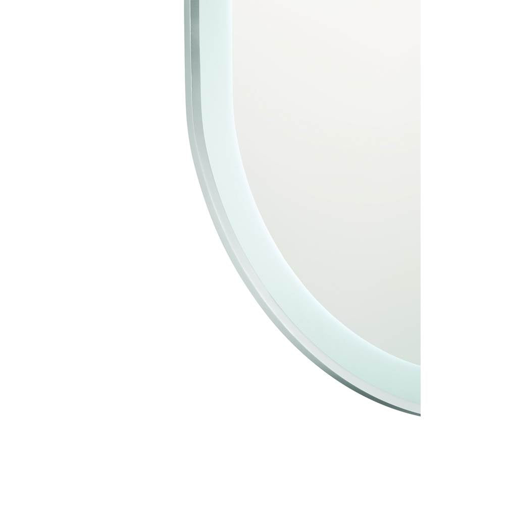 Eurofase 47562-011 Matte Silver Sara, Mirror , 24'' X 36'', Matte Silver Image 4
