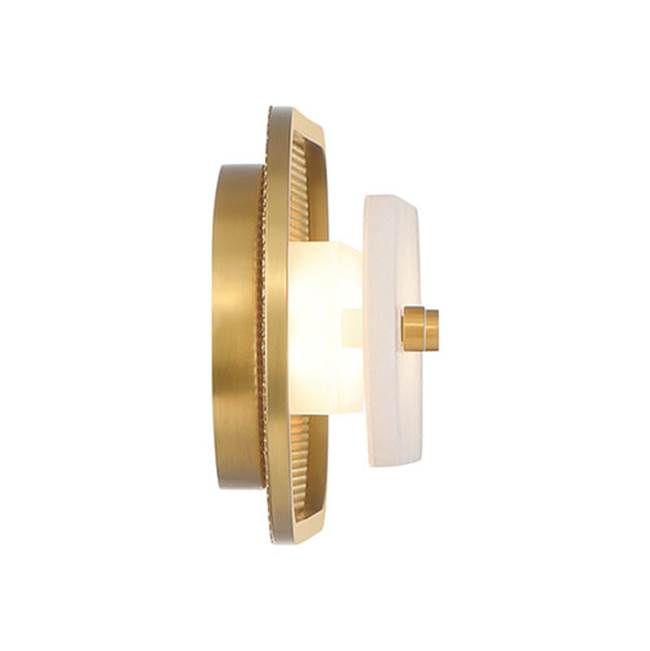 Eurofase 49442-014 Matte Black Tramore, Wall Sconce, 16'', Matte Black, Silver Glass Image 1