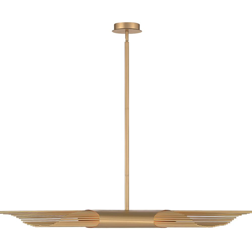 Eurofase 43866-021 Satin Gold Paint Umura, Chandelier , 2-light, 49'', Satin Gold Paint Image 1