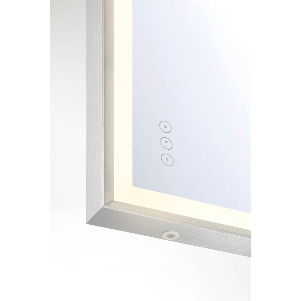 Eurofase 48974-028 Brushed Silver Artell, Mirror , 24'' X 36'', Brushed Silver Image 1